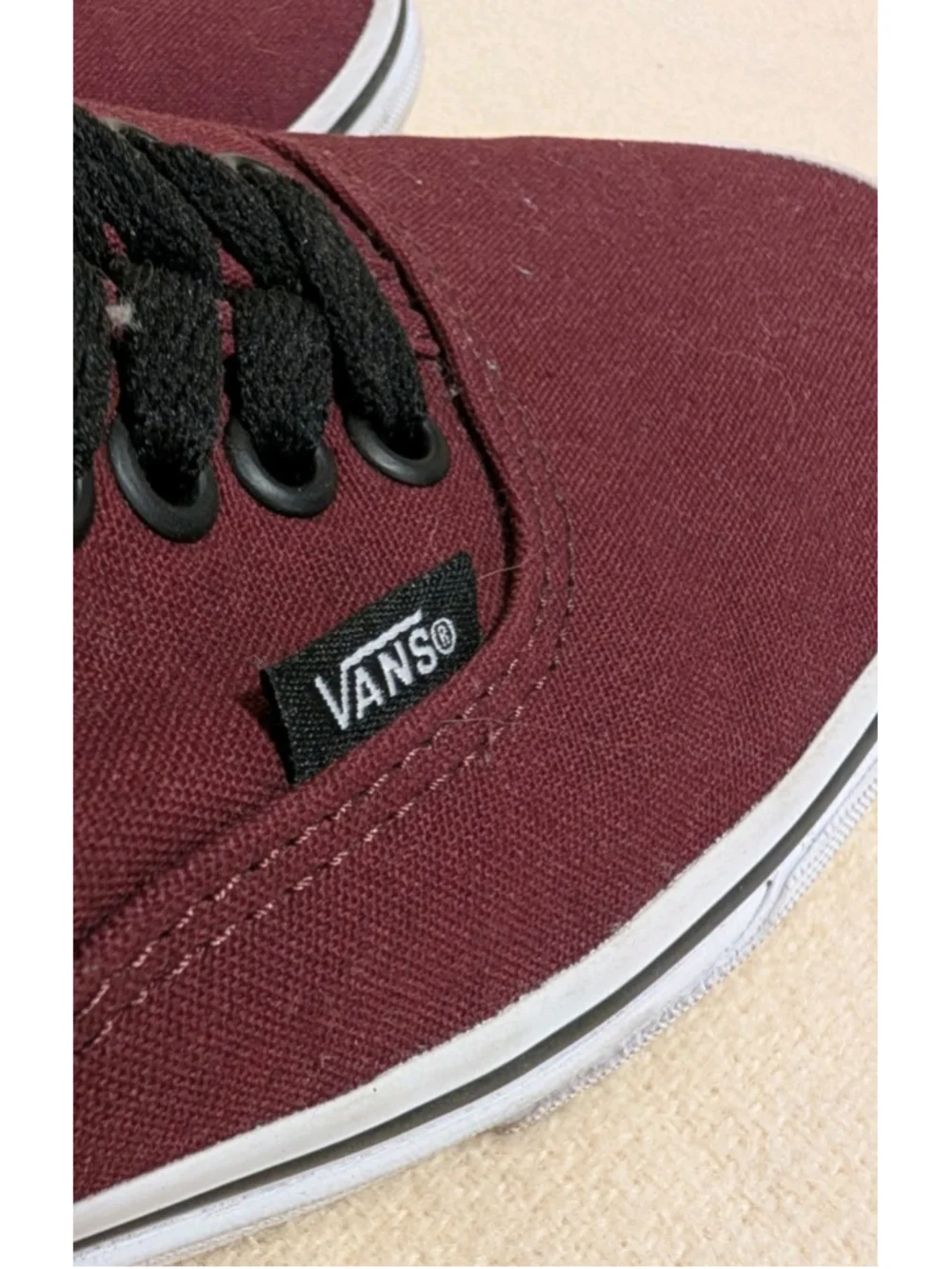 VANS Authentic Port Royale Black Men's Size 7 F39